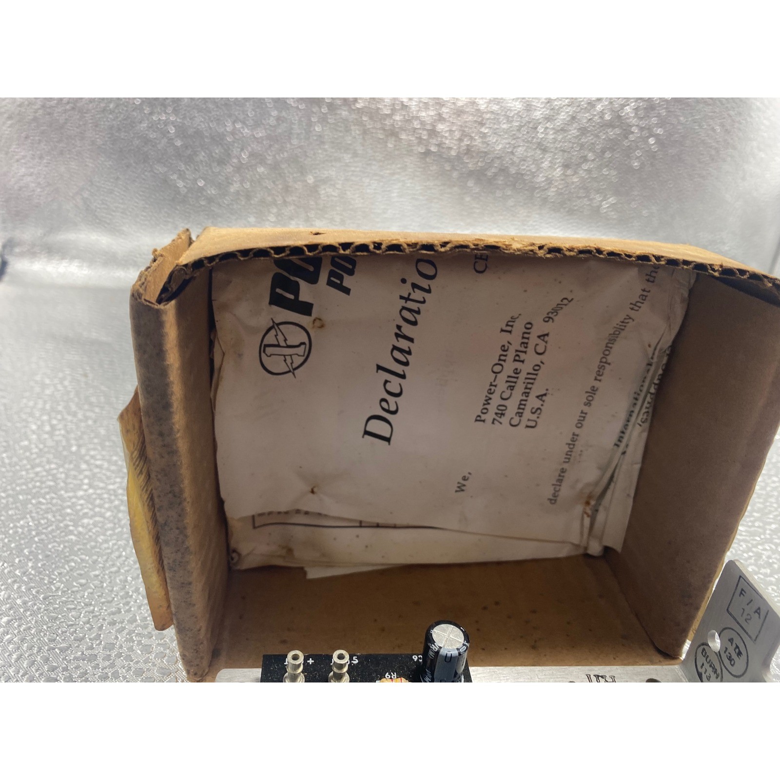 Power-One HA15-0.9-A International Series Linear Power Supply 12-15V 0.9A DC