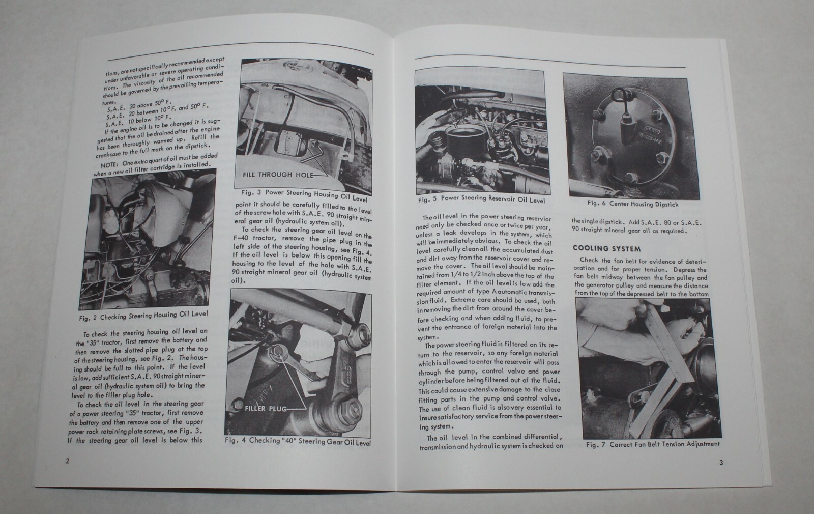 Ferguson TO-35 & F-40 Service/ Shop Manual, Gray & Green 1954, 1955, etc. Massey