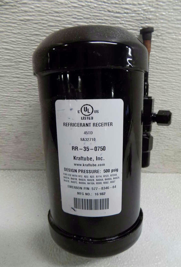 Emerson 577-0346-04 Refrigerant Receiver RR-35-0750 FREE SHIPPING!