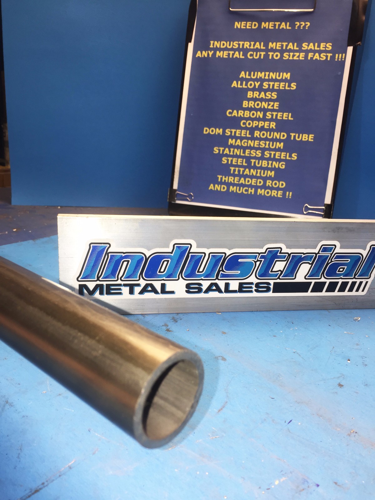 DOM Steel Round Tube 1-1/4″ OD x 6″Long x .120″ Wall–>1.250″ OD x .120″w DOM