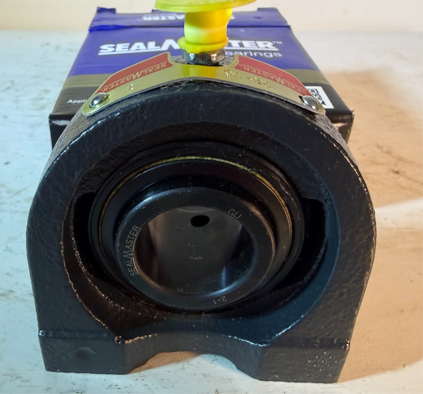SEALMASTER TB16 BEARING, 1″ BORE, TAPPED BASE, FREE SHIPPING