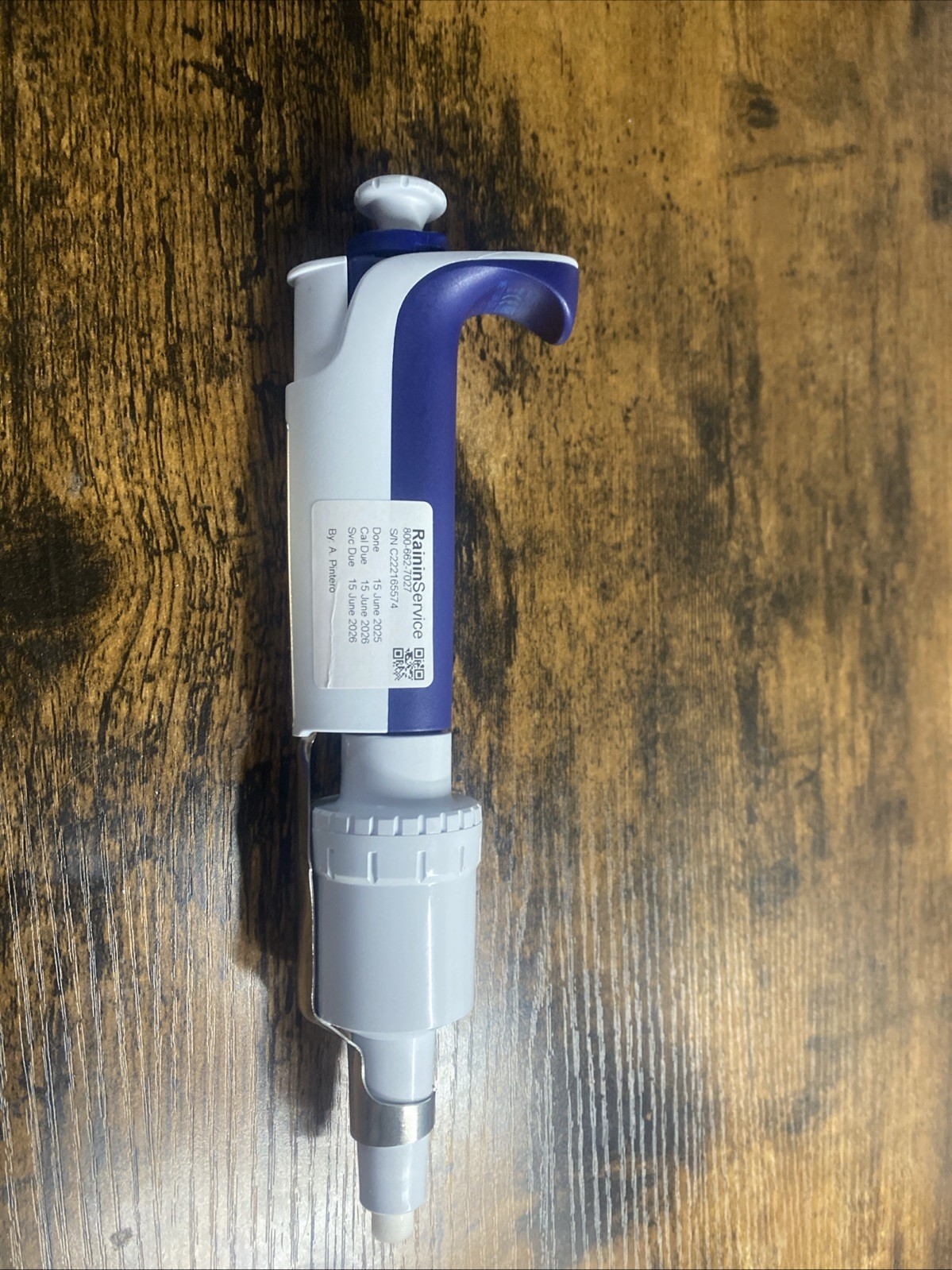 Rainin pipet-lite XLS, SL-10mL, 1-10 mL Pipettor, Calibrated June 2025
