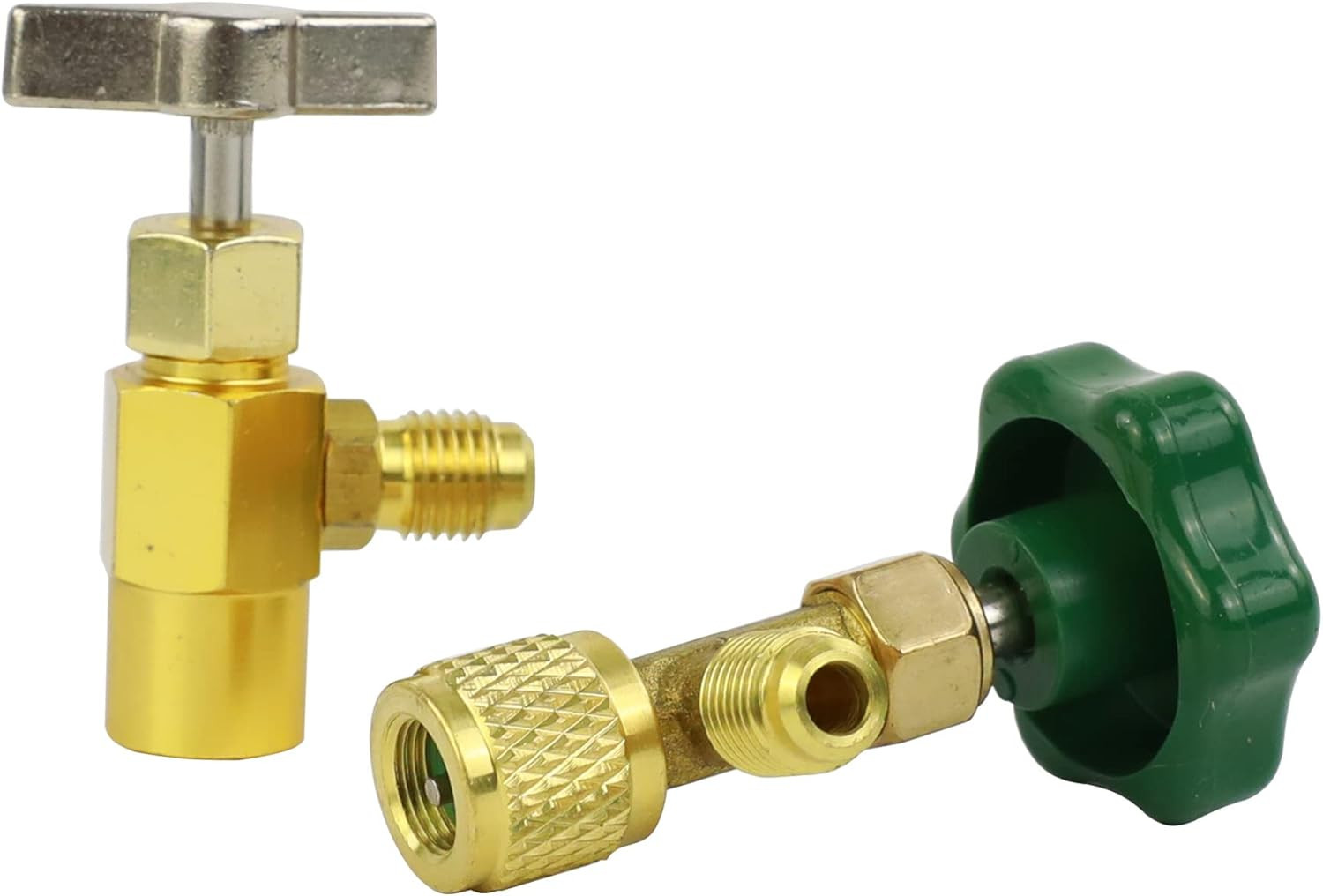 R290 and R600A Charging Hose and Gauge Set with 1/2″ Acme Can Tap