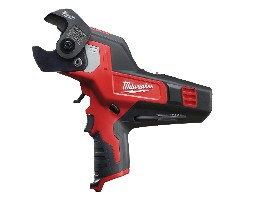 Milwaukee M12 CC-402C Cable Cutter Kit 2x 4.0Ah Batteries Charger Case 12V