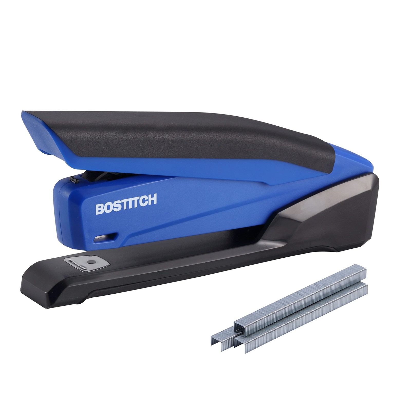 Bostitch Office InPower Spring-Powered Desktop Plastic-Full Strip, Blue