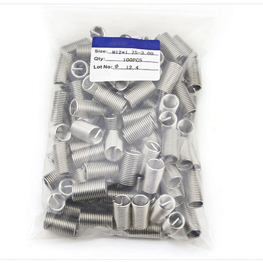 Helicoil Wire Thread Repair Inserts Coarse Thread A2 Stainless Steel M1.6~24mm