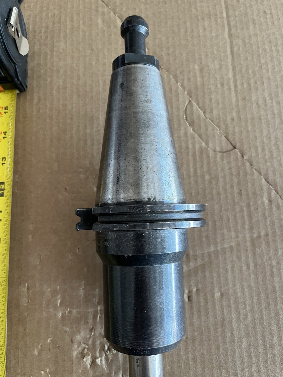 Carboloy CAT50 Extended End Mill Holder (CV50-EM4.00-1000) CNC Tooling #7 READ!