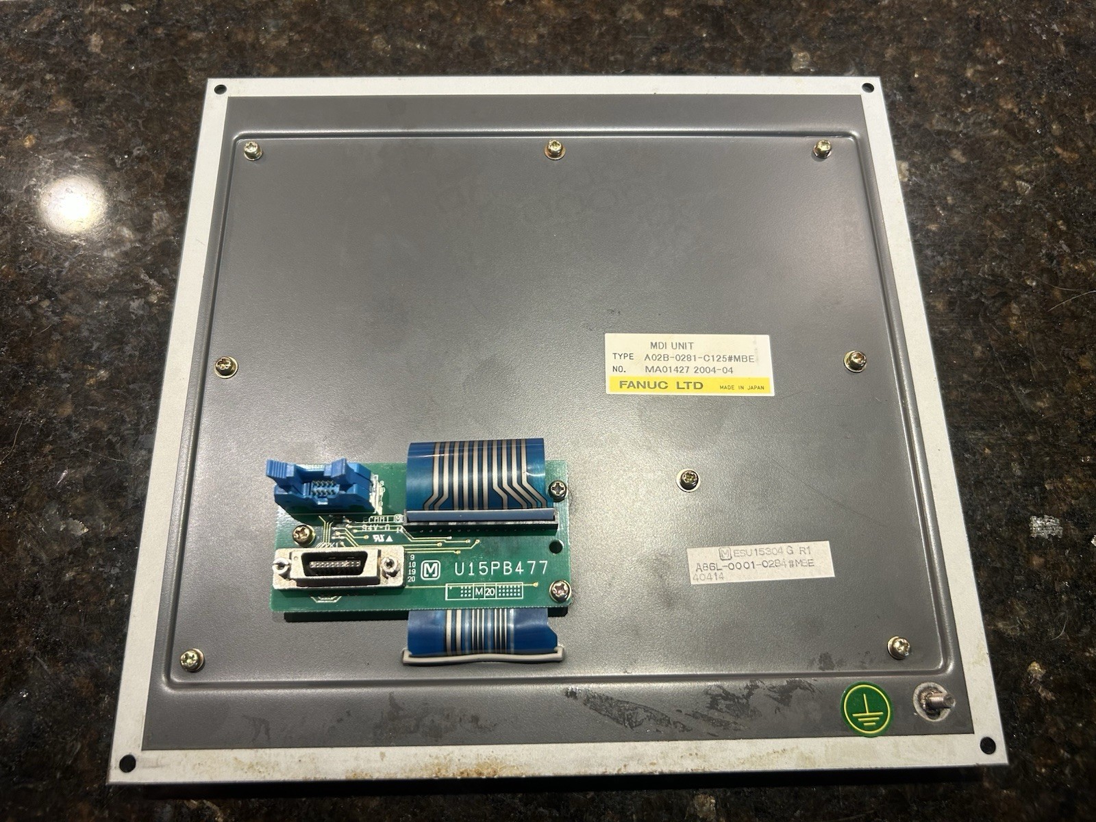 FANUC MDI UNIT KEYPAD A02B-0281-C125#MBE