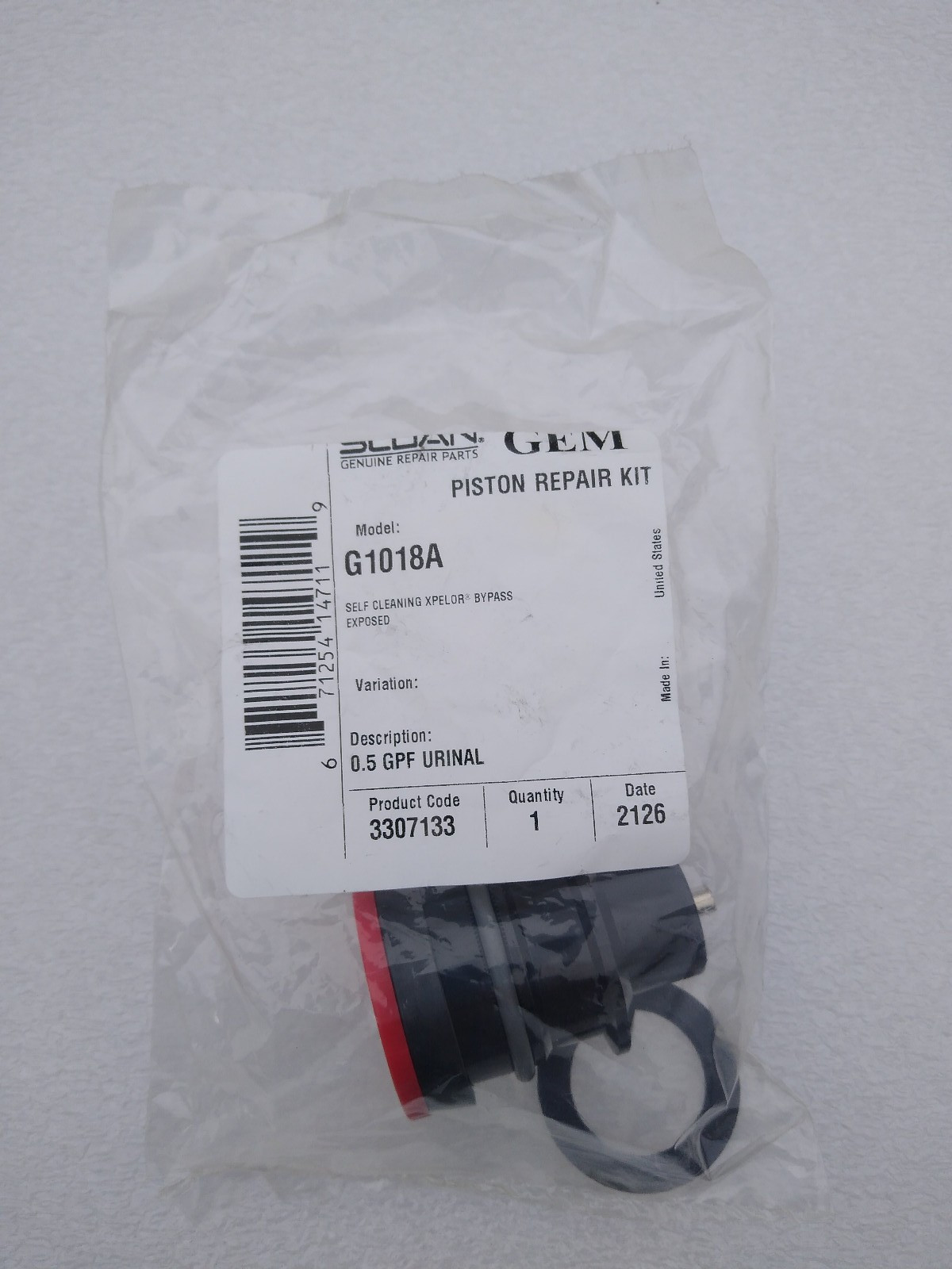 SLOAN G1018A Gem 2 Piston Kit