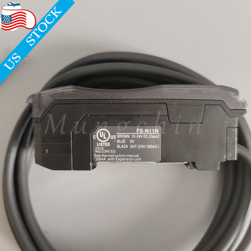 NEW Fiber Optic Digital Amplifier Sensor For KEYENCE FS-N11N FSN11N 12-24VDC
