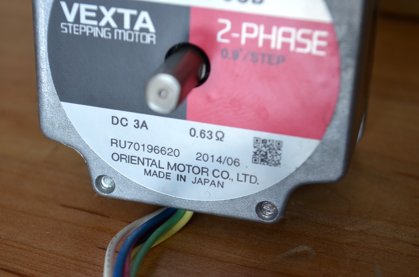 NEW Vexta Oriental PK264M-03B Nema23 Dual-Shaft Stepper Motor High-Resolution