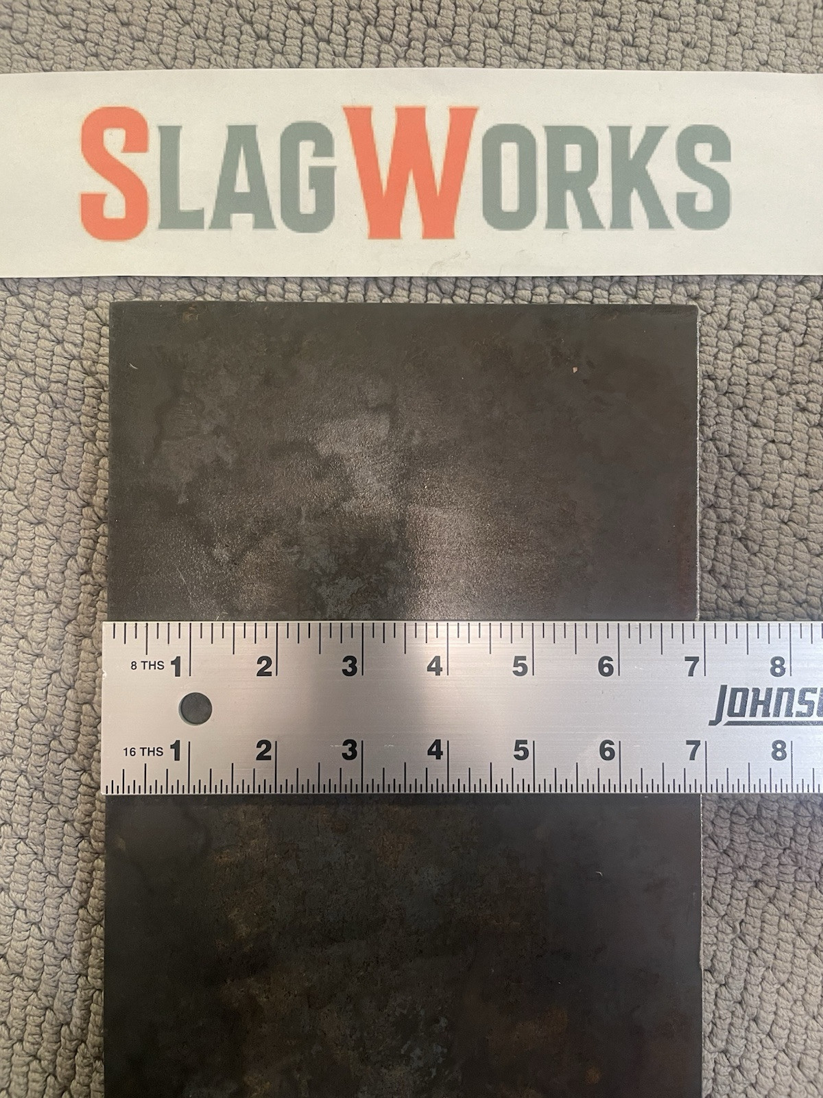 1/4x7x13 inch steel plate 7”x13” A36 Hot Roll Flat .25″ Thick