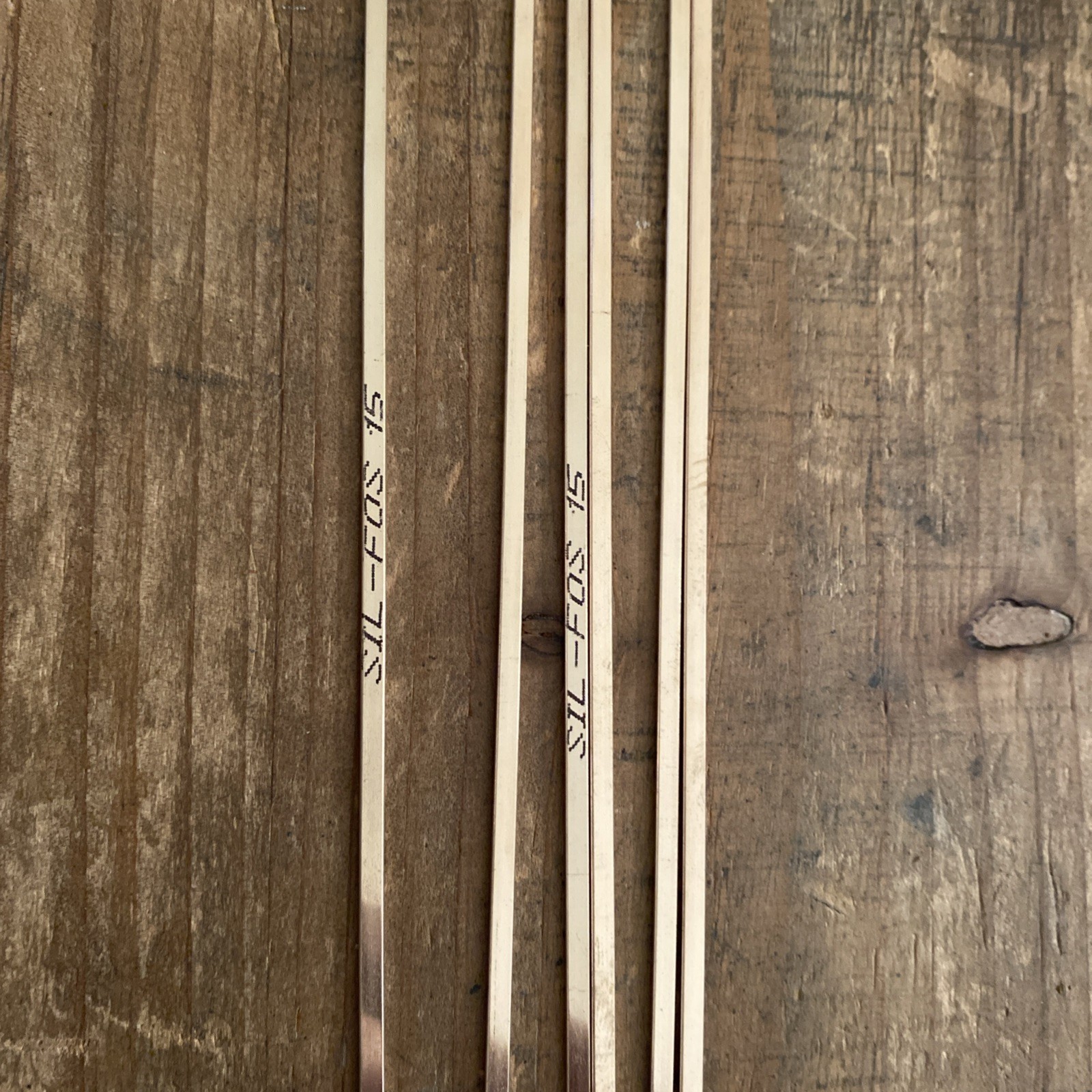 Lucas Milhaupt Sil-Fos 15 15% Silver Brazing Alloy Rods HVAC Grade Qty. 6 Rods