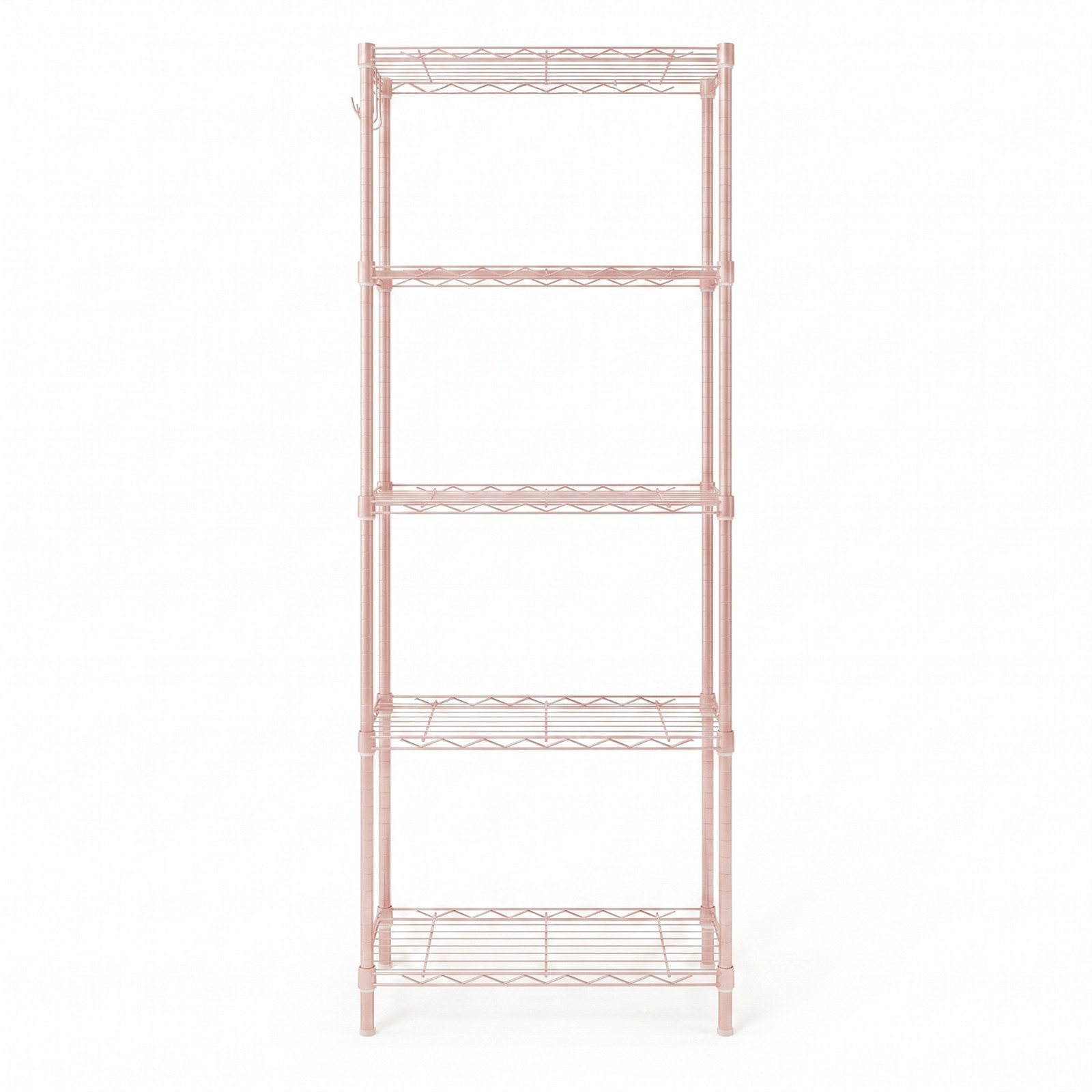 54x29x150cm 5-Layer Iron Adjustable Display Retail Rack Adjustable Shelf