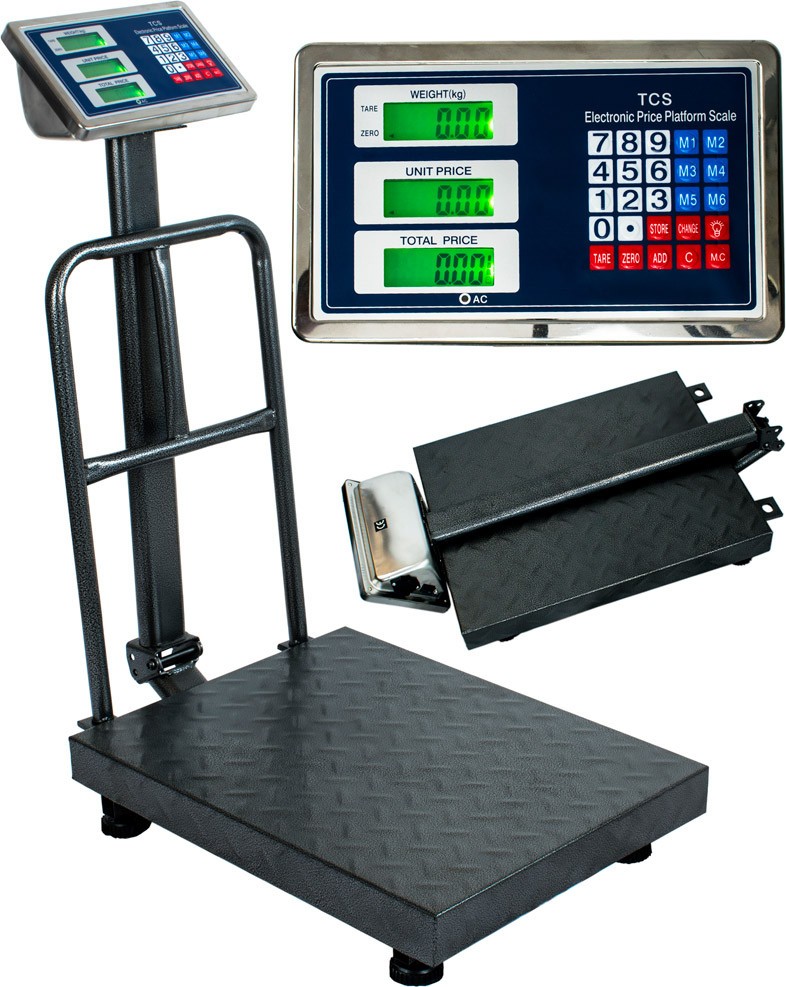 Platform Scales Potato Scales 150 kg Digital Parcel Scales Warehouse Market Scales LCD