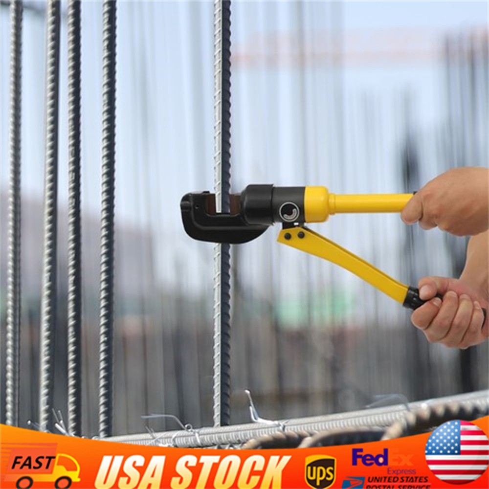 8 Ton Hydraulic Rebar Cutter with Box Steel Bolt Chain Cutting Tool 4mm to 16mm