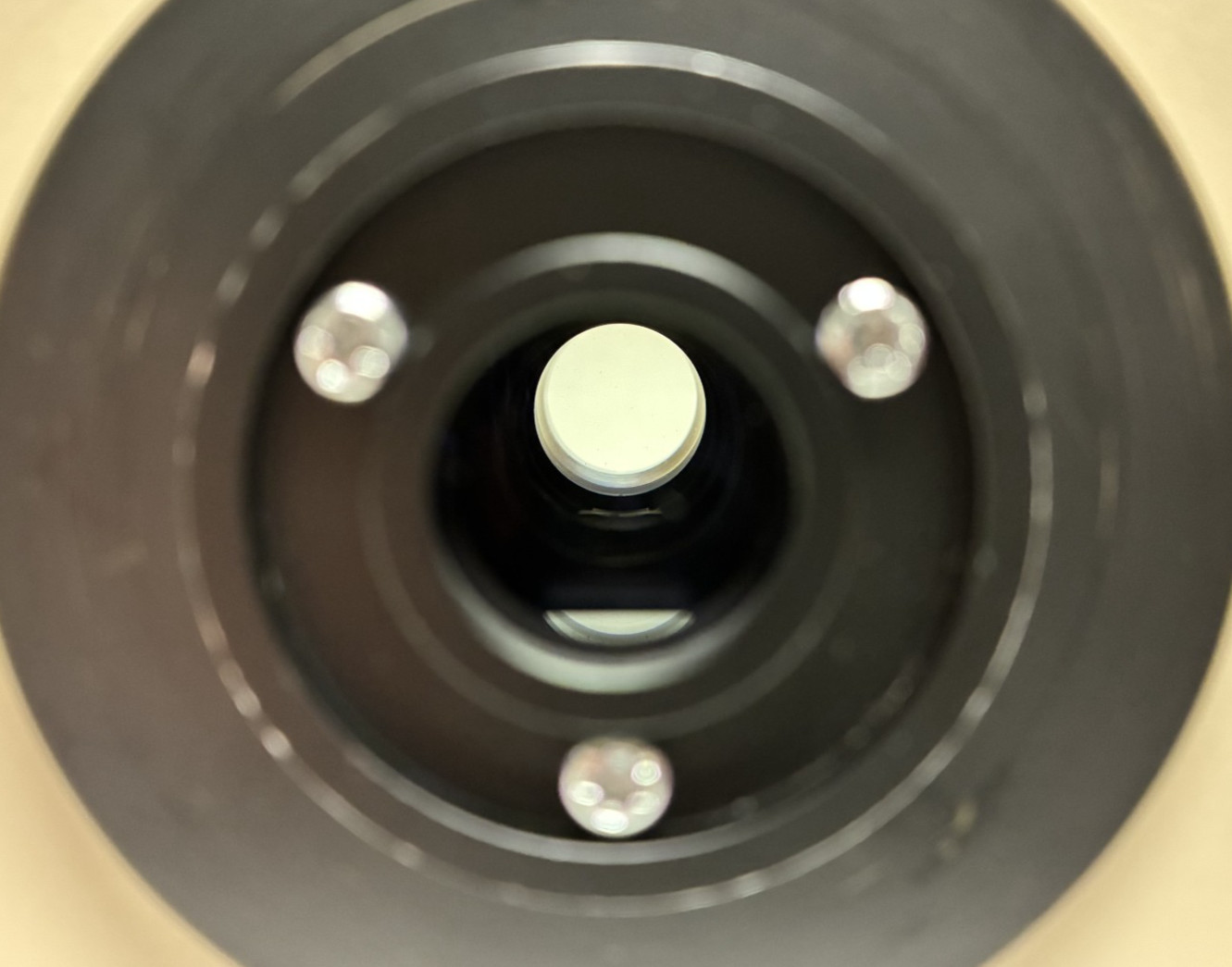 Olympus Microscope Trinocular Head w/ C-Mount Camera Tube Fits IMT-2, BH series