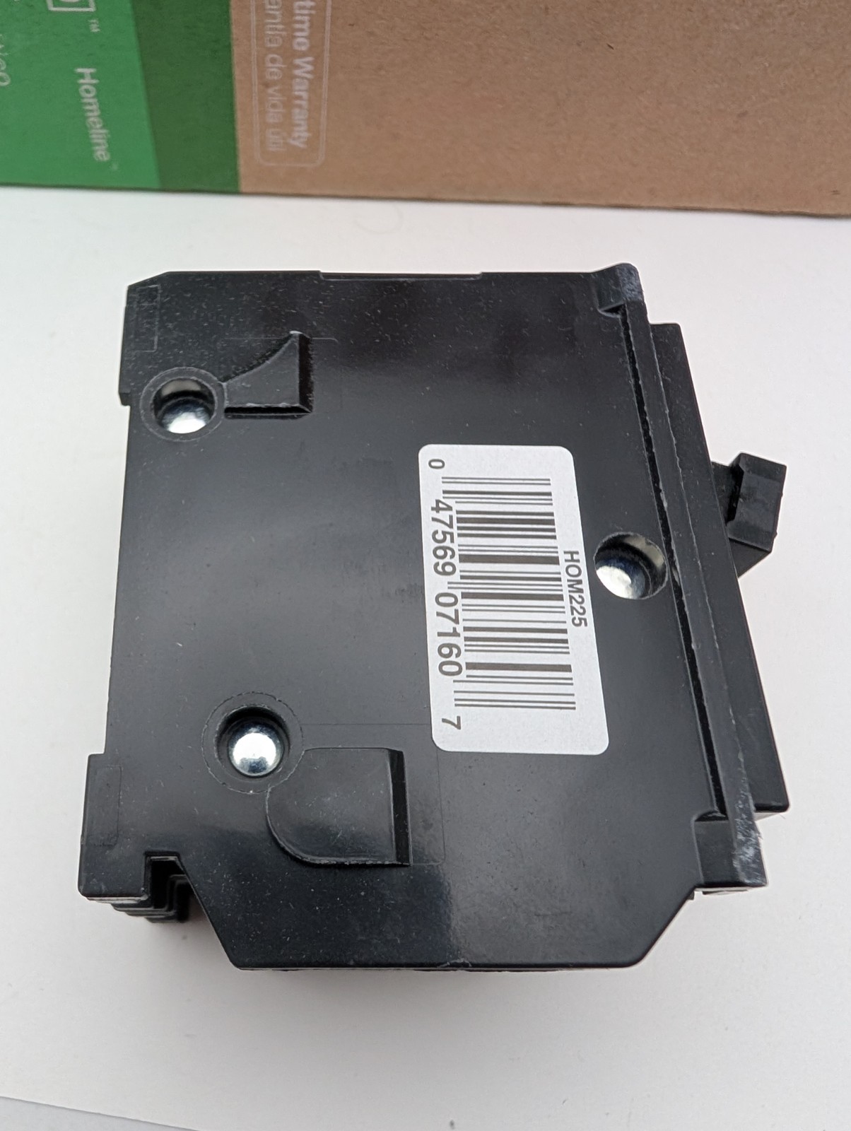 (Box of 5) Square D HOM225CP 25 A 2-Pole Circuit Breaker