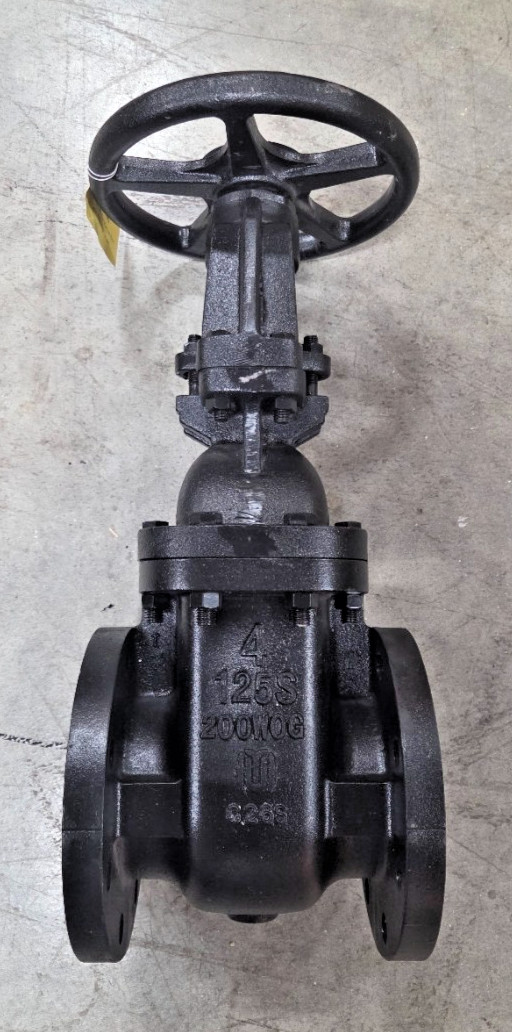 Milwaukee Valve 2885-M-4, 4″ Cast Iron Flanged Gate Valve, 125S, 200WOG, B0029