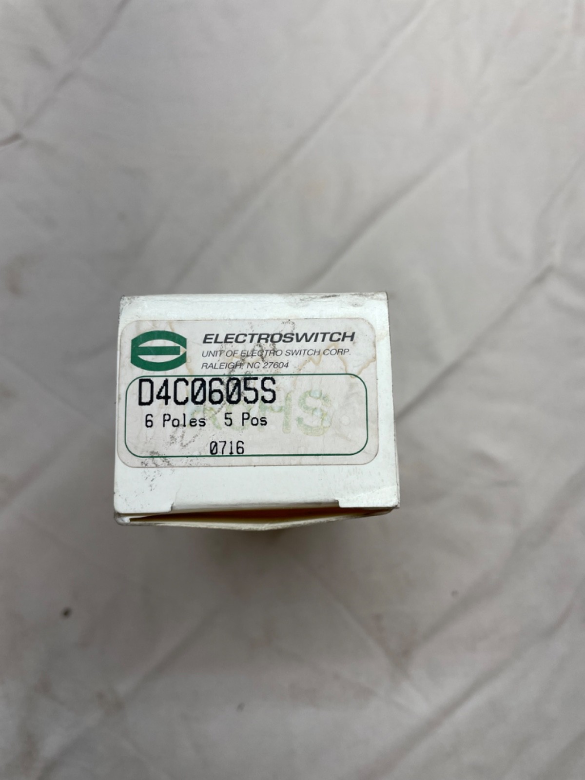 NEW Electroswitch D4C0605N / PA2021 6 Poles 2-5 Position 9644 Nonshorting *D5
