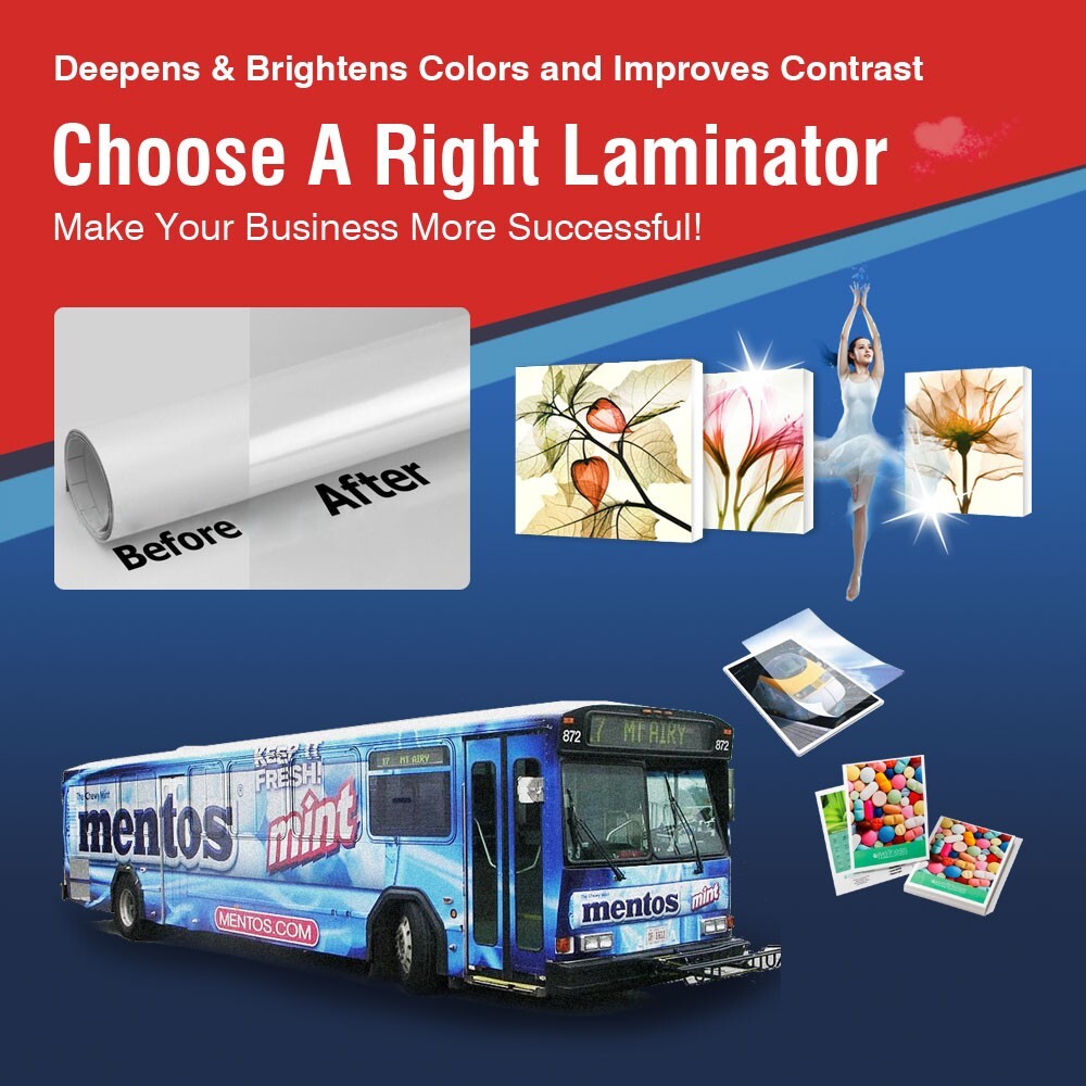 QOMOLANGMA Full-auto Wide Format Cold Laminator 55″ / 63″ with Heat Assisted USA