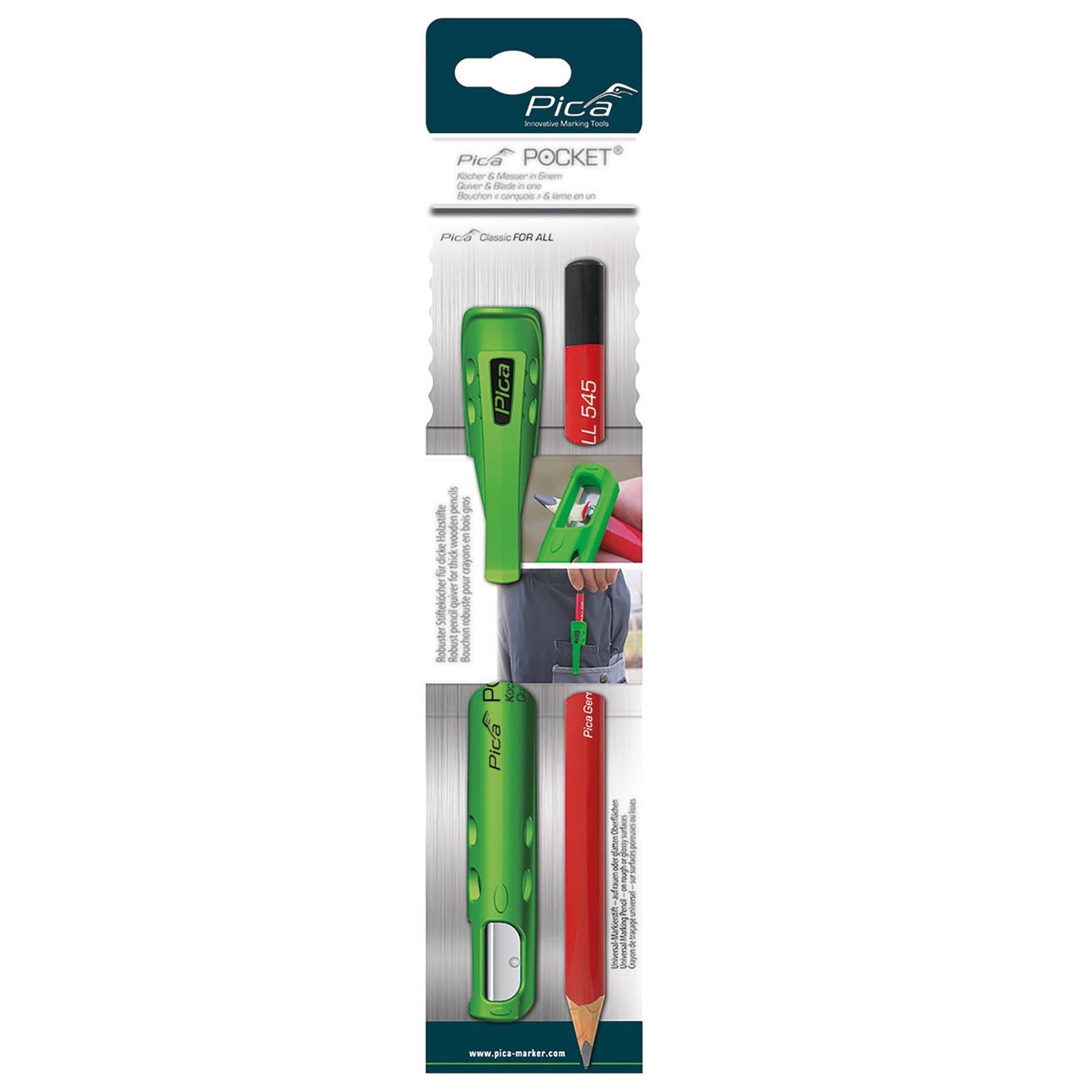 Pica Pocket with Carpenter Pencil