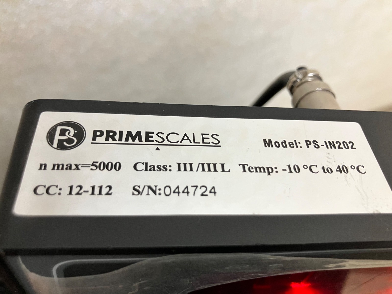 Prime Scale PS IN202 Wheelchair Portable Heavy Duty & Digital Indicator