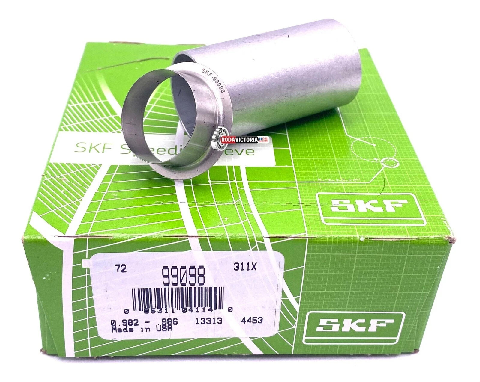 SKF USA 99098 Engine Crankshaft Repair Speedi-Sleeve ID 24.99 mm
