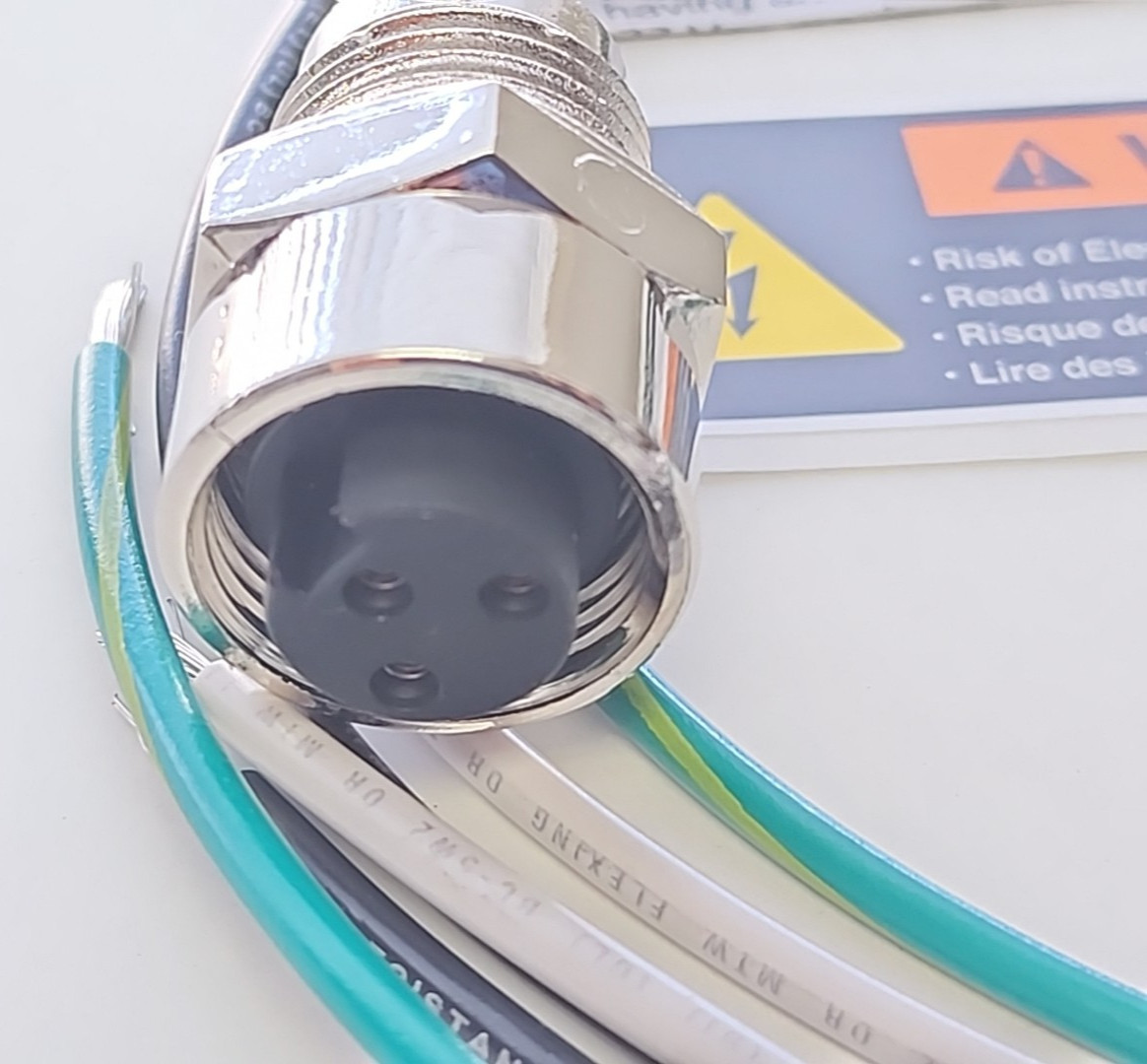 2x -WOODHEAD 1R3000A280M10G MINI-CHANGE RECEPTACLE [2RE4-3/1]