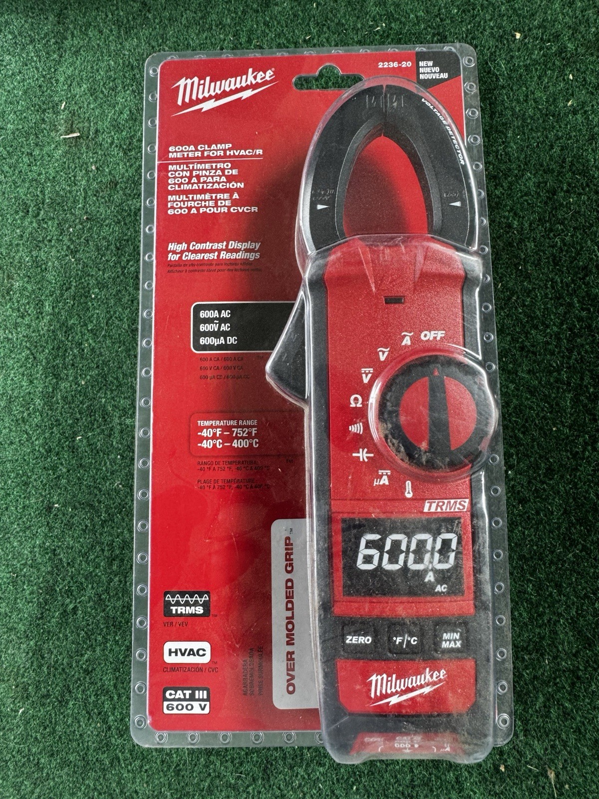 🔥🔥🔥 Milwaukee 2236-20 Clamp Meter for HVAC/R – Red – Brand New Sealed
