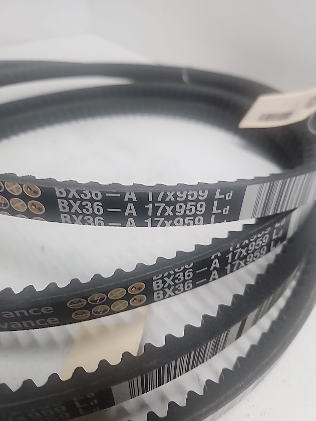 Continental BX36 Torque-Flex Belt -(3Pcs) **NOS** **FAST SHIPPING**
