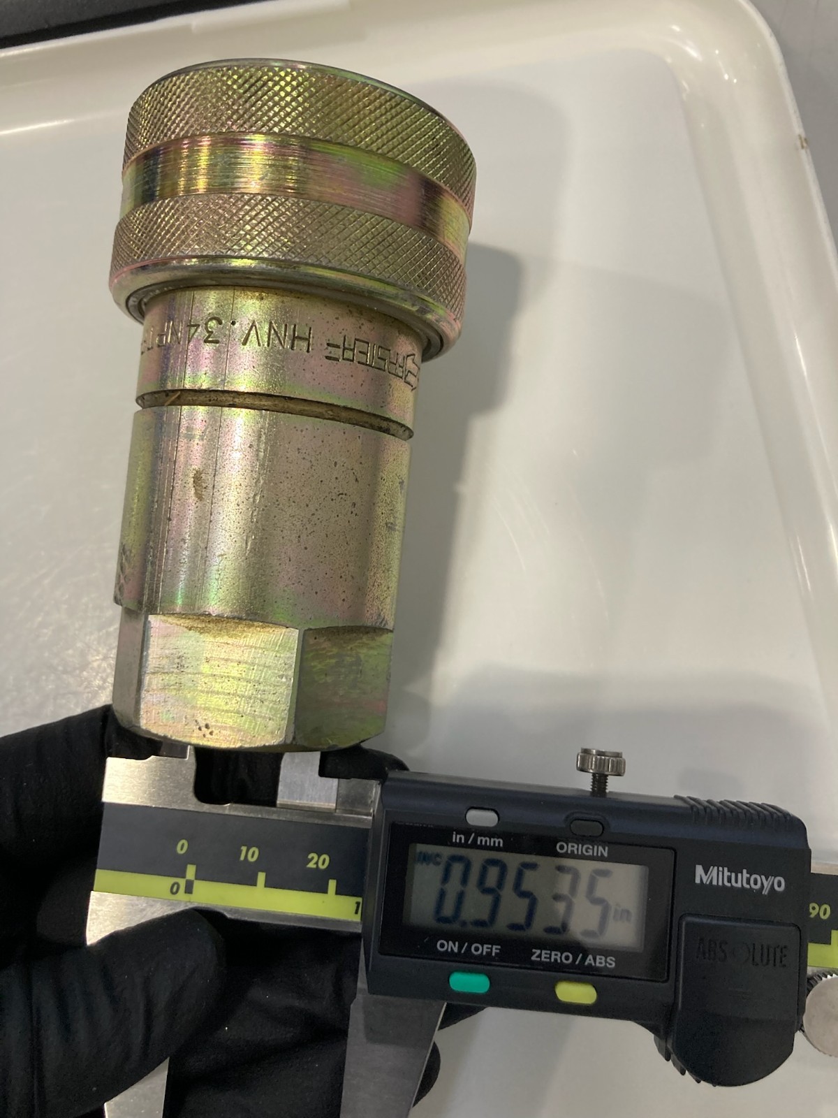 Faster HNV 3/4″ Female NPTF Hydraulic Quick Connect Coupler ISO 7241-1 Series B