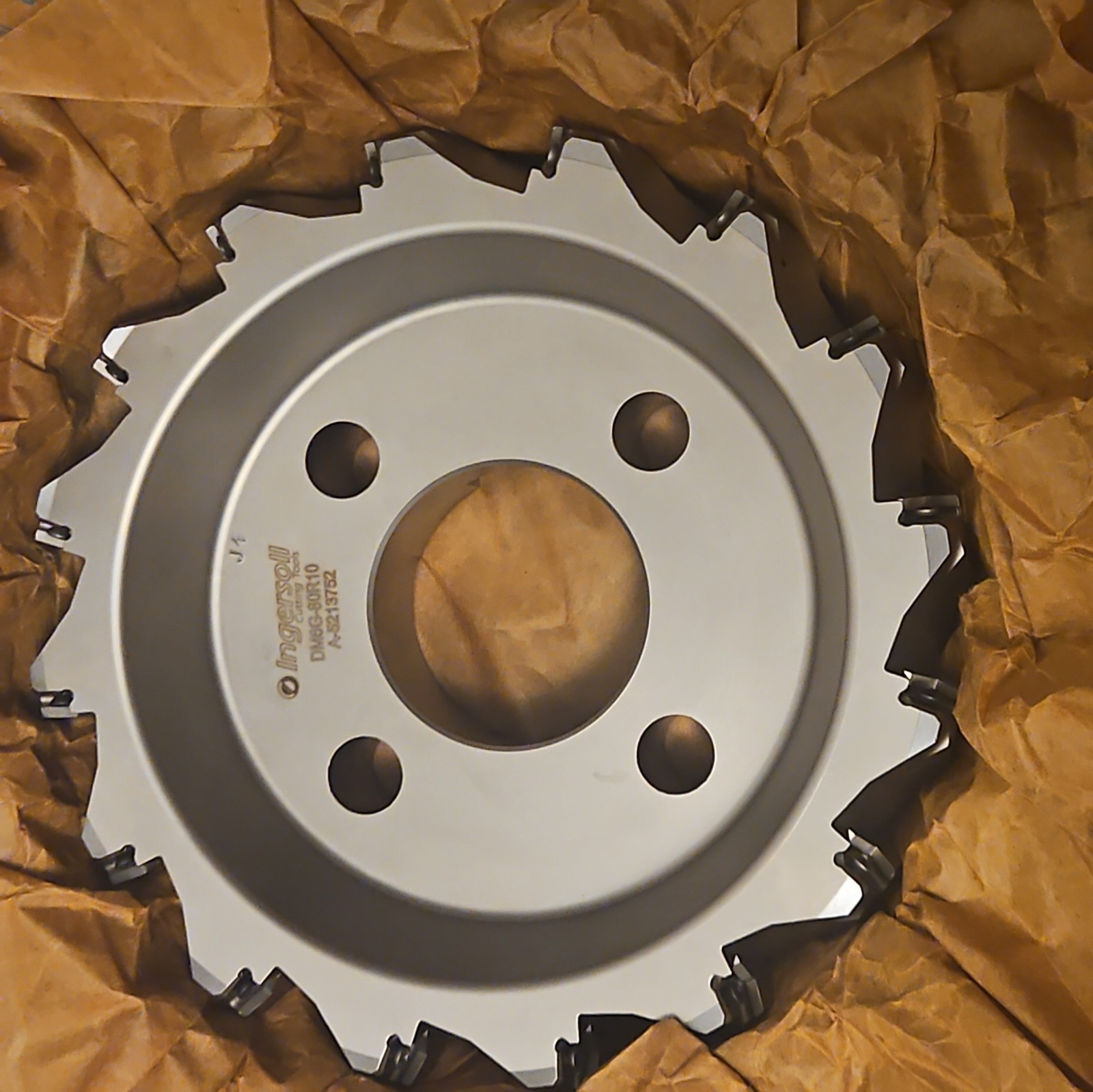 Ingersoll DM6G-80R10 8» Chamfer & Angle Face Mill NEW MFR#3024772 LOT 573
