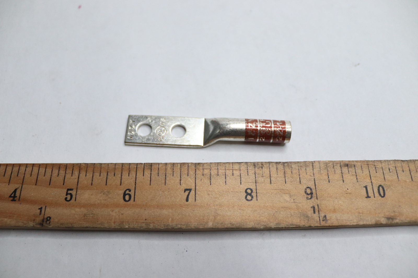 Izzy Lugs 2-Hole Compression Lug Str Cu #2 Wire 1/4″ Stud 22-14