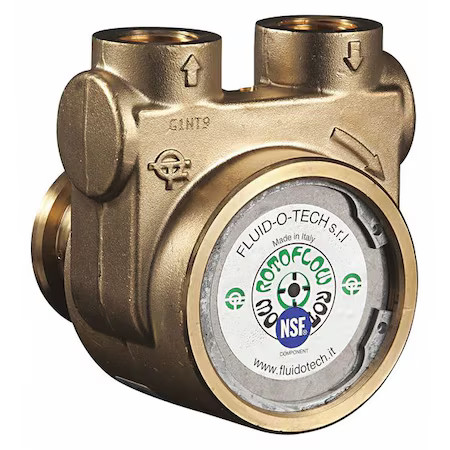 Fluid-O-Tech Pa700 Pump, 1/2″ Nptf, 232 Max. Gph, Brass