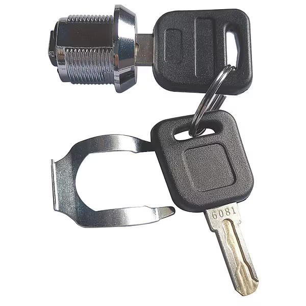 Westward Lock and Key Set, 2 Keys, 1 Lock, 6001-7000 Key Code 07-27B Westward