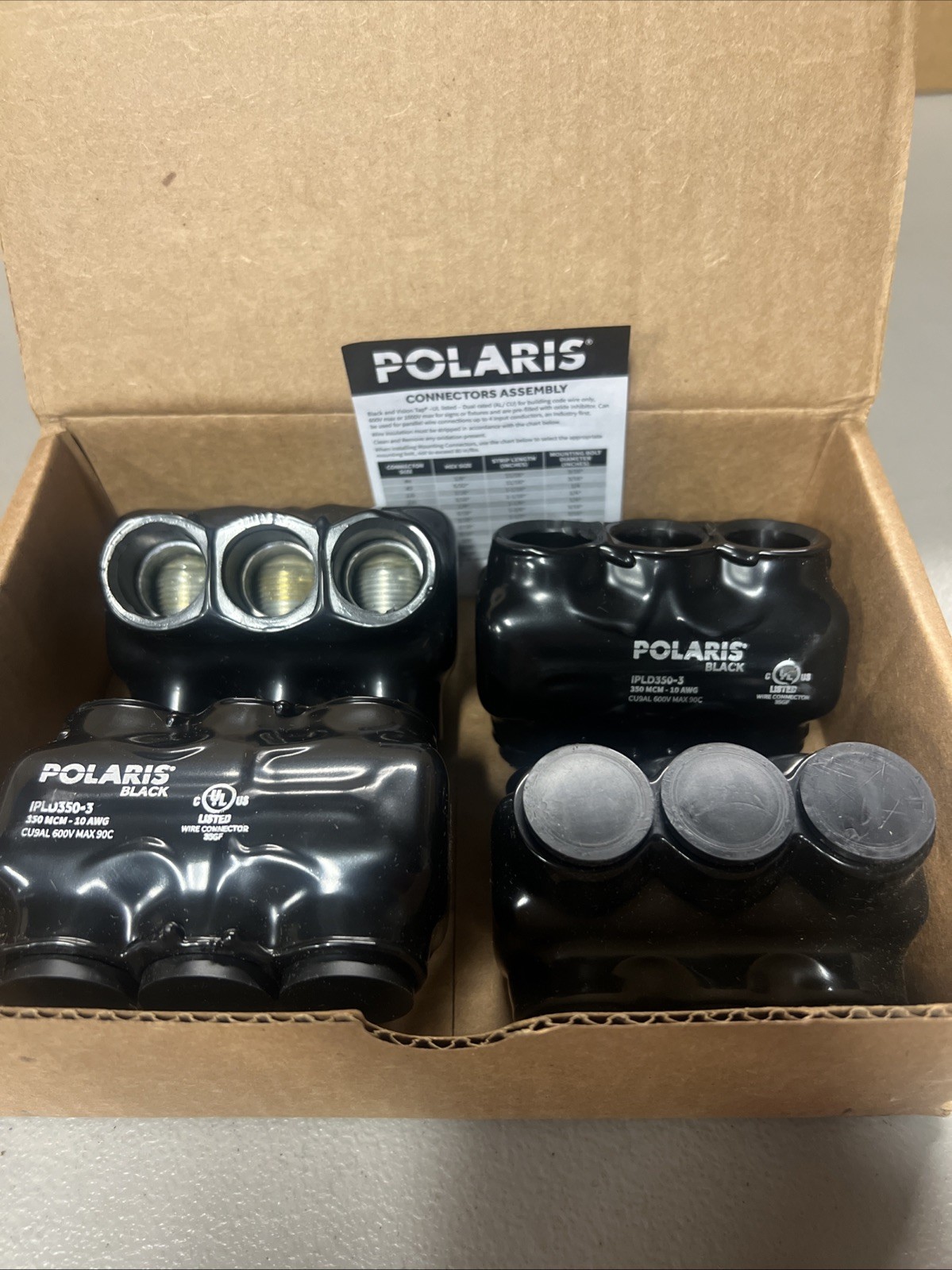 Polaris IPL-350-3 Multi Tap Connector (BOX OF 4)