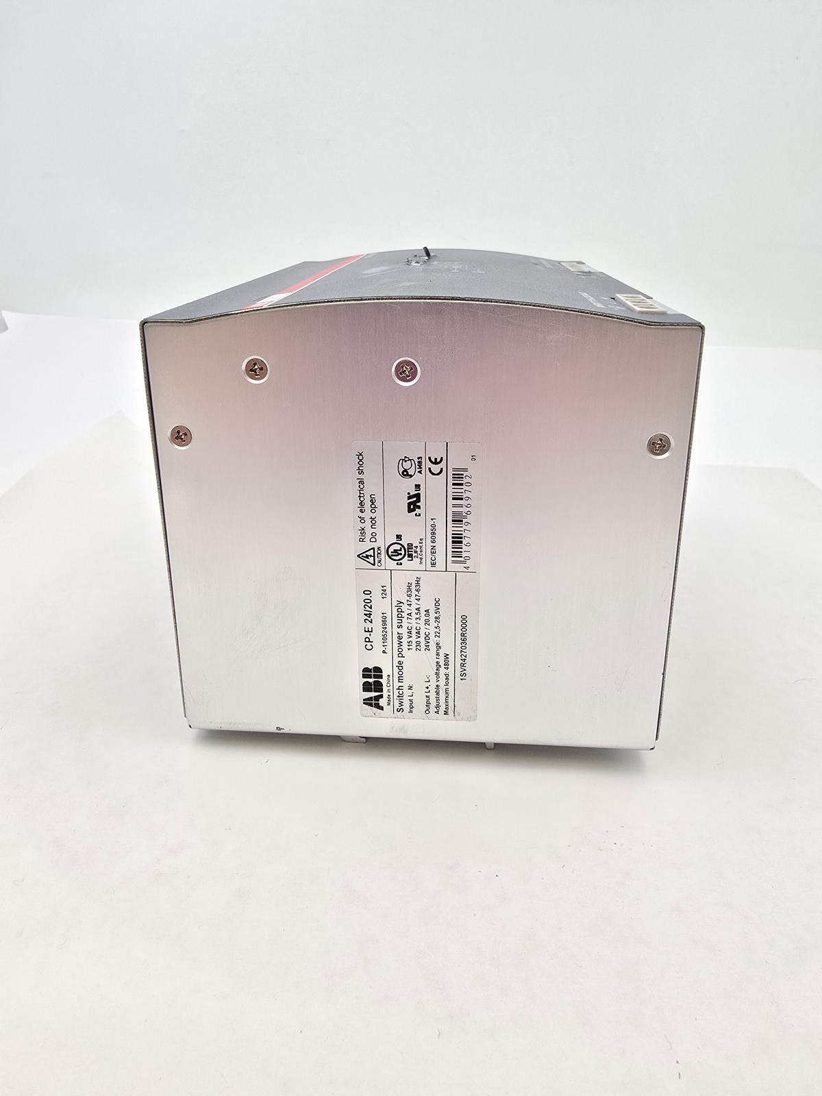 ABB Switch Mode Power Supply CP-E 24/20.0 480 W Rated Output 22.5-28.5 VDC
