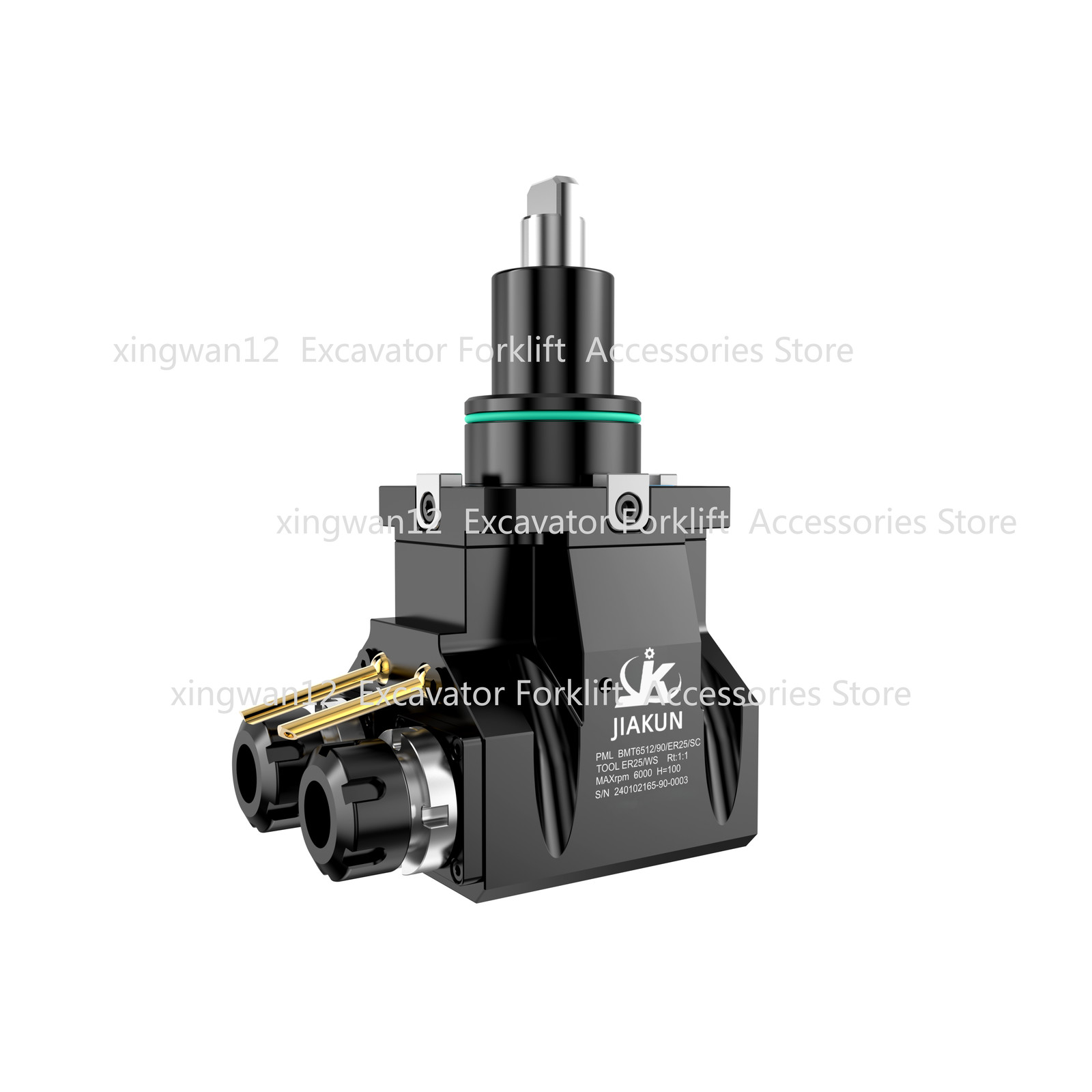 BMT Series Twin Head Double Output Tool Holder CNC Mill-Turn Lathe Power Turret
