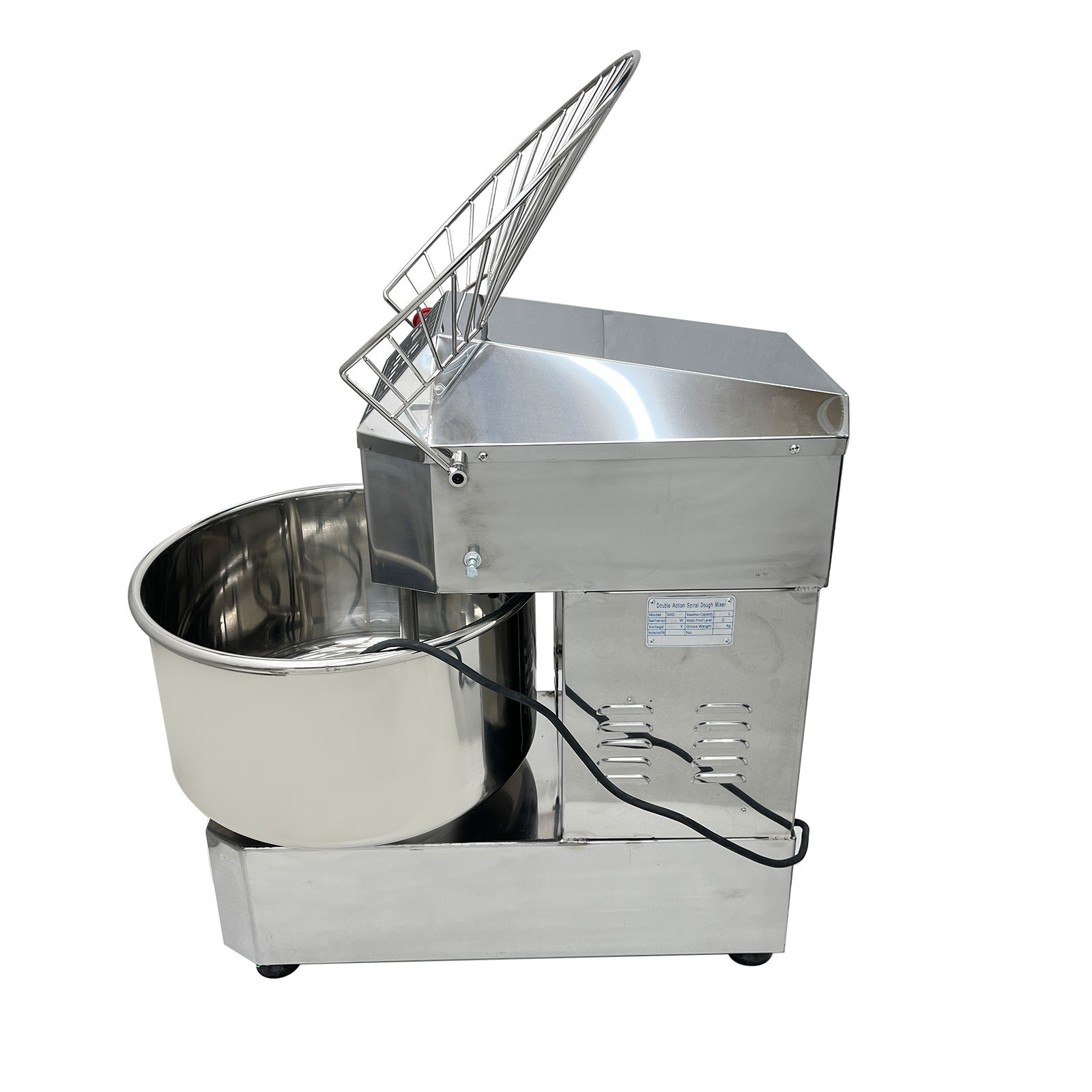 50L 2200W 110V Double Action Double Speed Dough Mixer 110V Speed Adjustablec