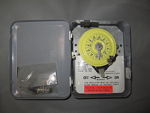 Sears Electric Water Heater Heavy Duty Time Switch Electrical Timer Model: 5898