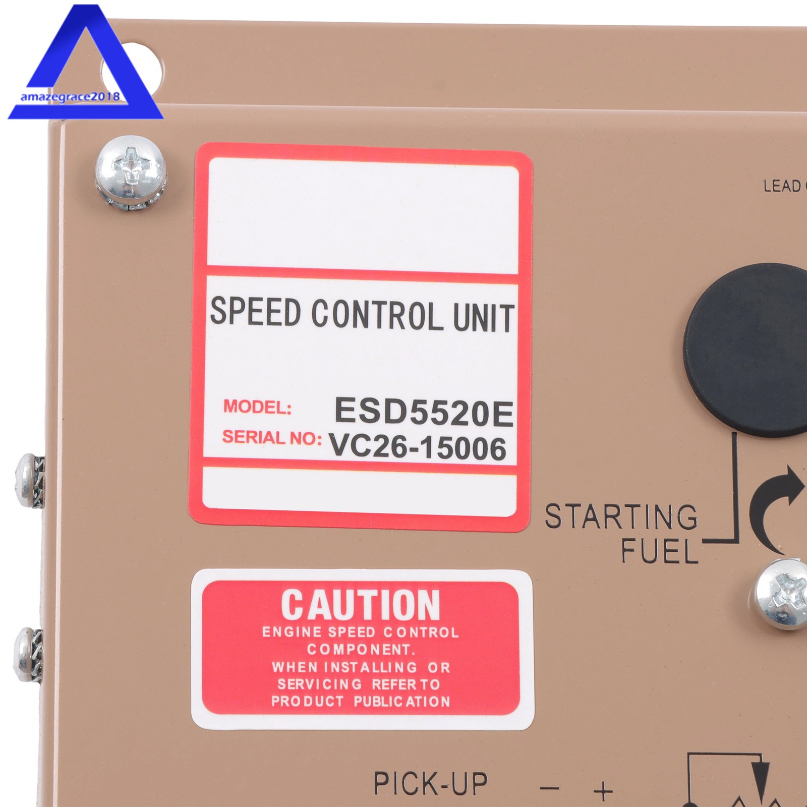 ESD5520E Alternator Governor Control Unit Generator Electronic Speed Controller
