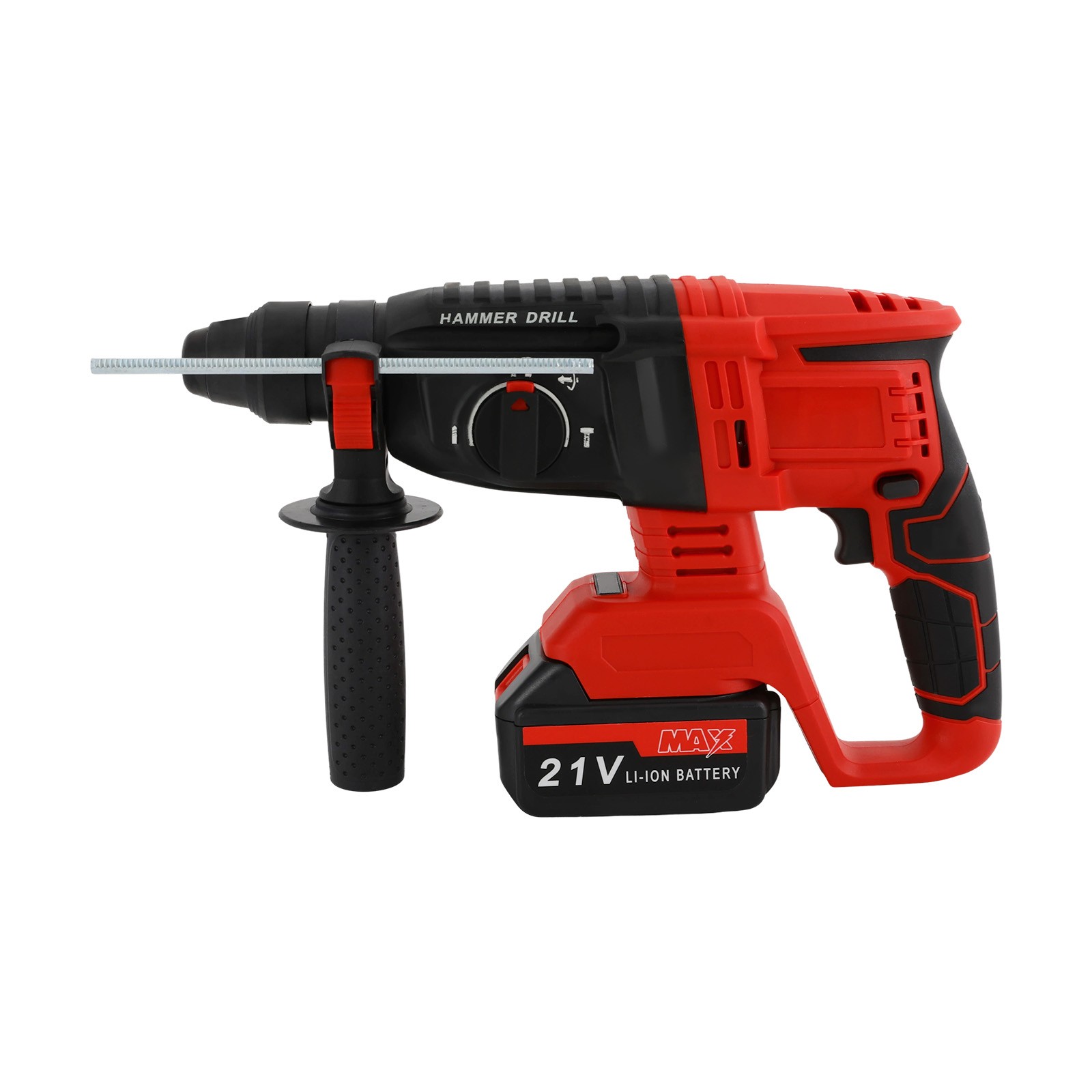 Brushless Hammer Drill Battery-powered Hammer Drill with 4 Modes