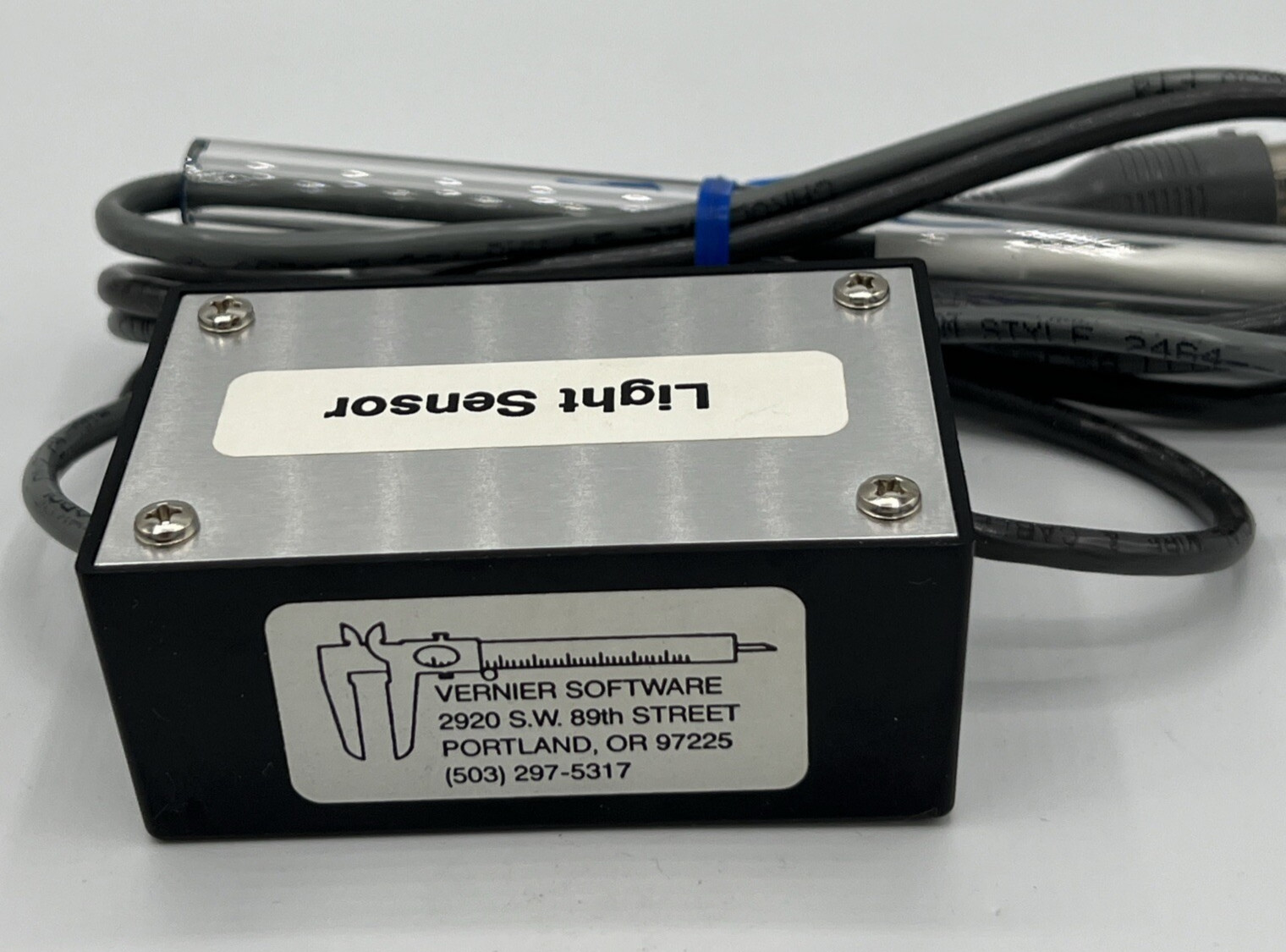 NEW Vernier Light Sensor LS-DIN Lab Science Probe Educational Testing Device