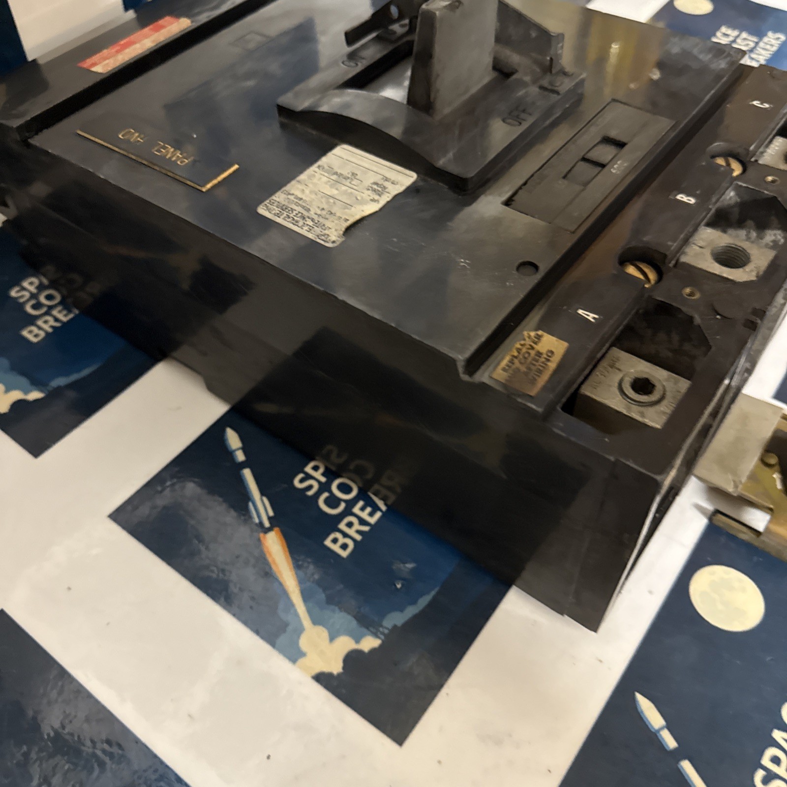 Square D MH36600 Shunt Trip I-Line Circuit Breaker 600A 3P 600V 25KA