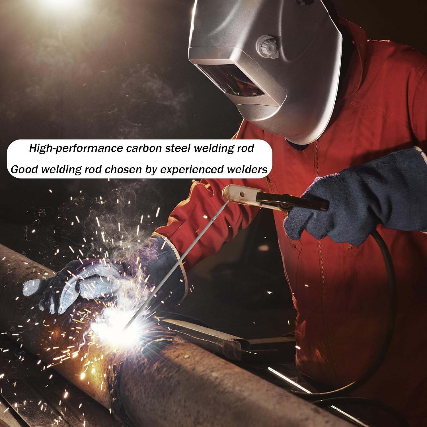 50PCS J422 Welding Rods 1.8Mm, Mild Steel Electrodes, All Position Stick Rods, S