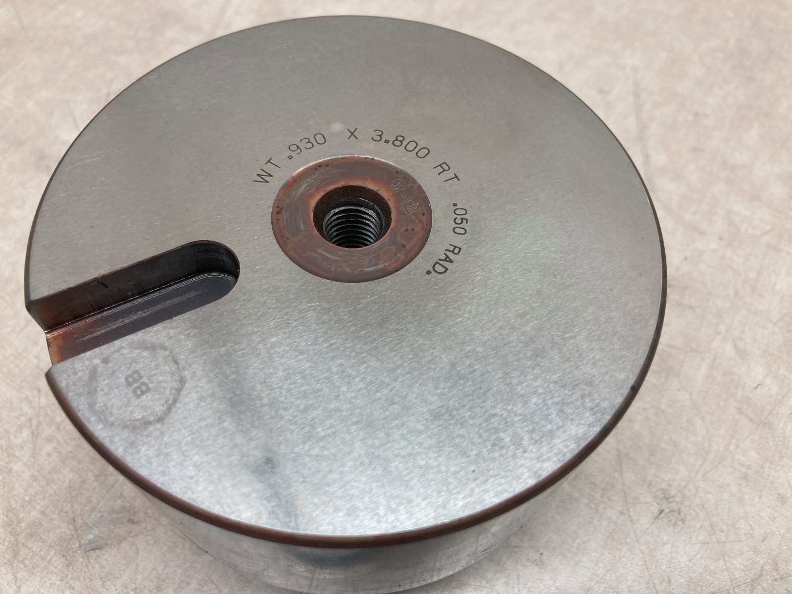 set of wilson tool Amada Punch Press 6″ Die & Punch .930×3.800 RT
