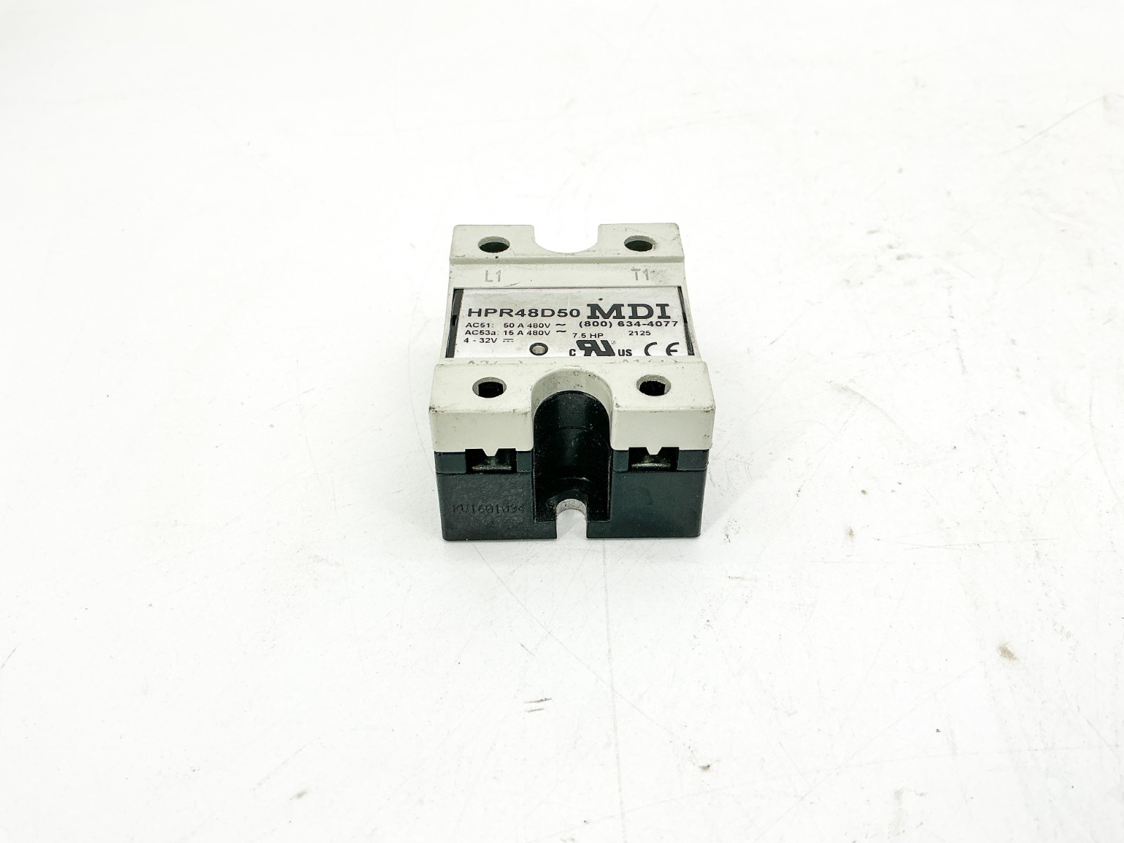 MDI HPR48D50 Single State Relay 480VAC Output 4-32VDC Control
