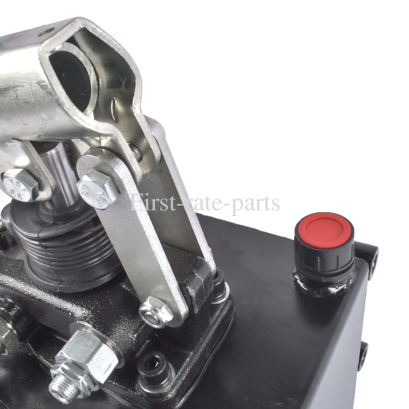 3600 PSI Hydraulic Hand Pump with 5 Quart Reservoir Double Acting 1.5 CID