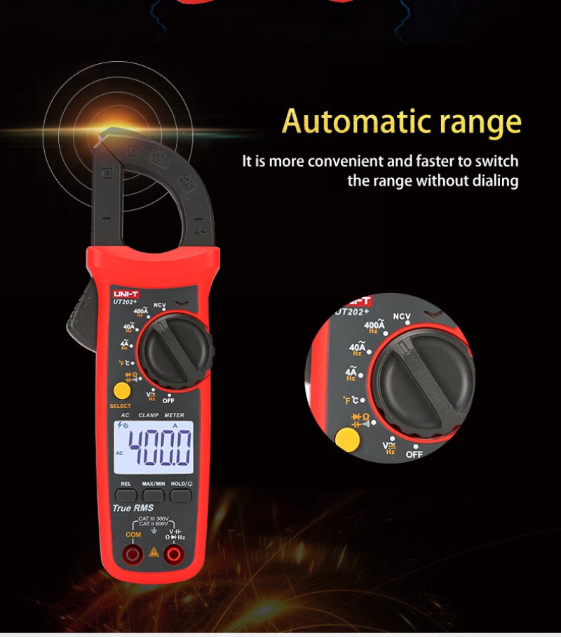 Clamp Meter Digital Tester Professional Voltmeter Pliers Ammeter Electric Tester